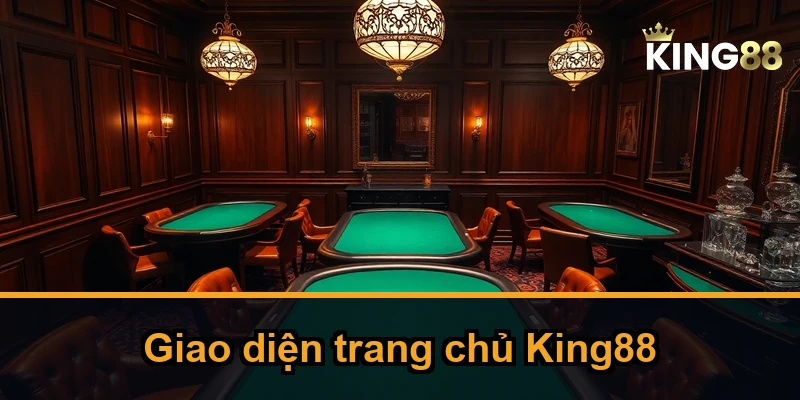 KING88 248 Logo và giao diện tổng quan trang chủ Hệ thống - minh họa vị thế thương hiệu